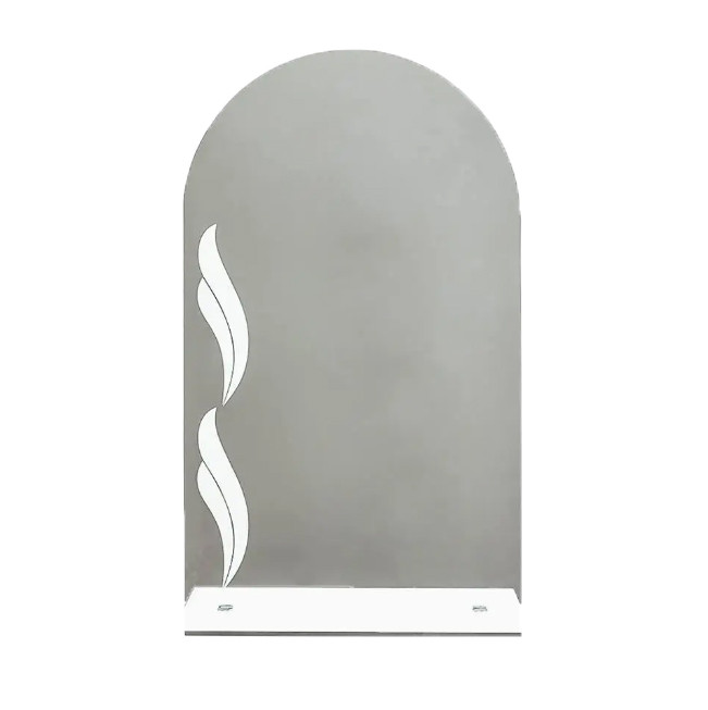 Дзеркало з візерунком піскоструй П 7.1 40х70, фото 1