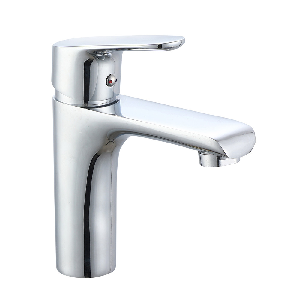 Змішувач для умивальника WEZER VRL120-11, Ø35, хром, фото 1