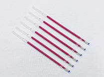 Тонкий Термострижень для розмітки на тканині колір малиновий (напис зникає при нагріванні)