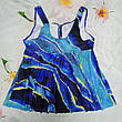 Купальник Роздільний. Танкіні. Великі розміри. Морський бриз. Синій., фото 9