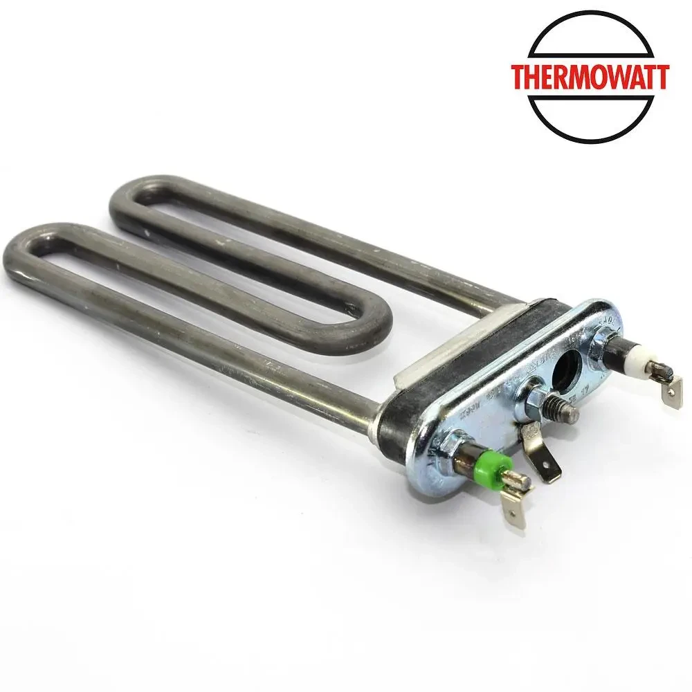 Тен для Indesit Ariston 1700 W 17см для пральної машини. Тен Thermowatt 1700 W під датчик з отвором, фото 1