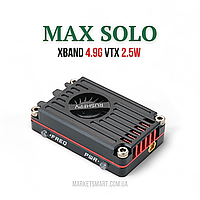 Відеопередавач RushFPV MAX SOLO XBAND 4.9 ГГц 2.5 Вт