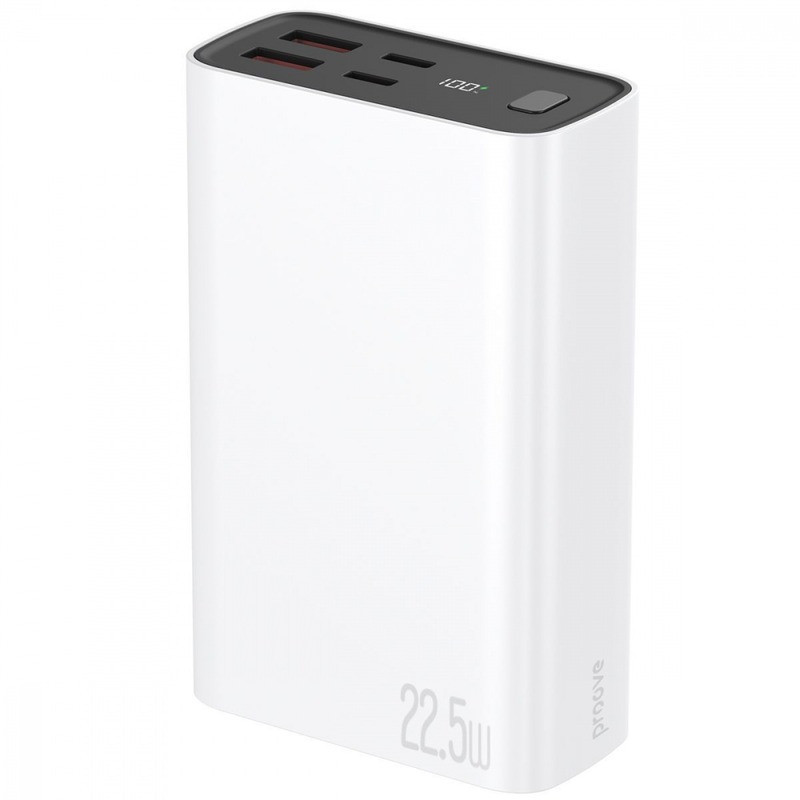 Універсальна мобільна батарея Proove Hyper Flux Plus 22.5W 20000mAh Black (PBF222120001), фото 1