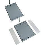 Корпус Gainta G706A 140×110×35 мм, ABS UL94-V0, IP54, темно-сірий, фото 2