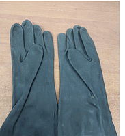 Чорні рукавички КЦС для оцт хімзахисту