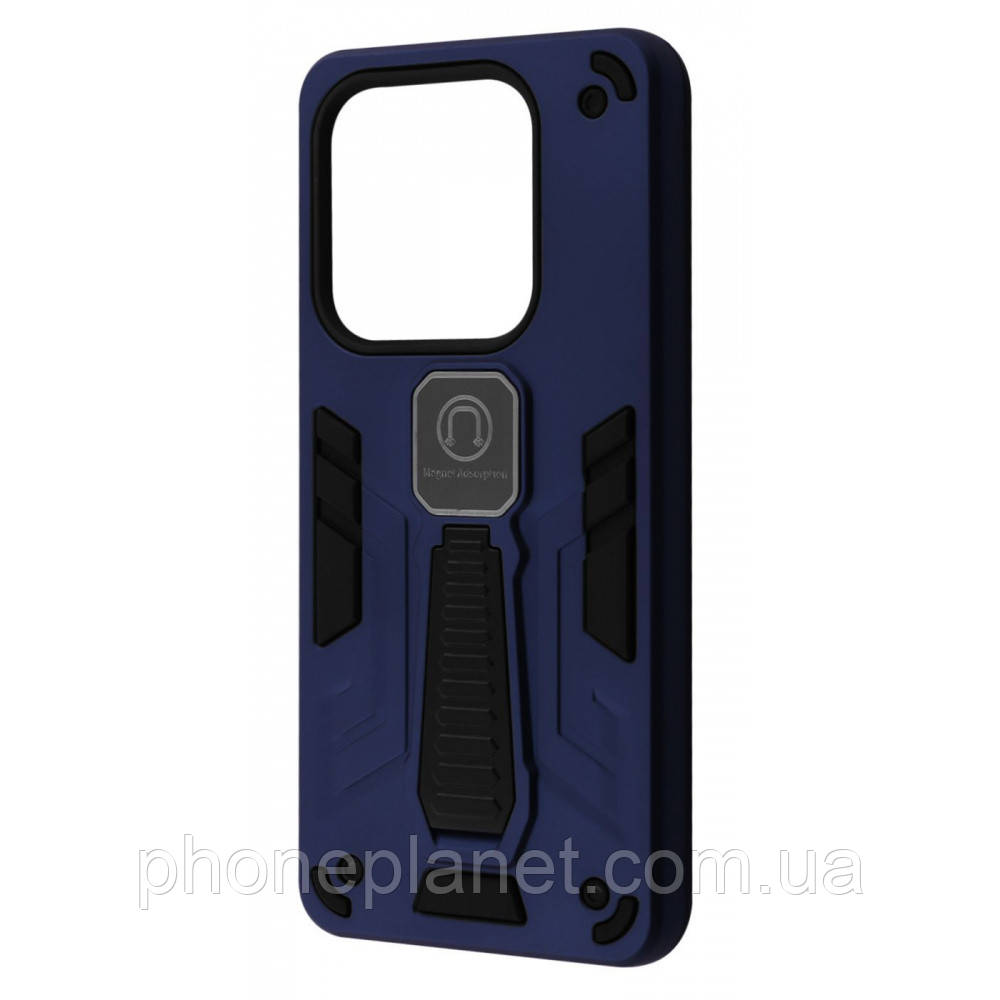 Чехол Armor Magnetic Xiaomi Redmi Note 14 4G (Global) blue