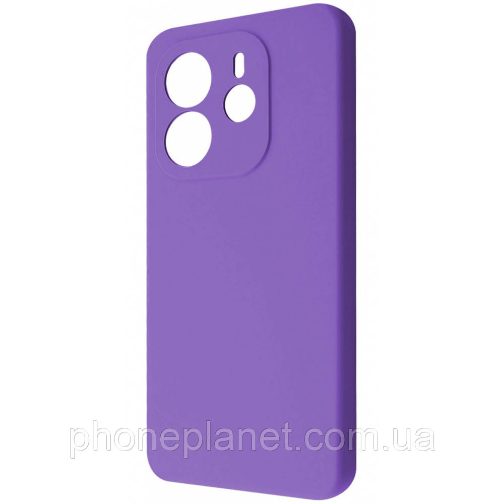 Чехол WAVE Full Silicone Cover Xiaomi Redmi Note 14 4G (European) dark purple