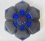 Музичний боксерський тренажер на акумуляторі Підсвітка та bluetooth Електронна боксерська мішень на стіну, фото 2