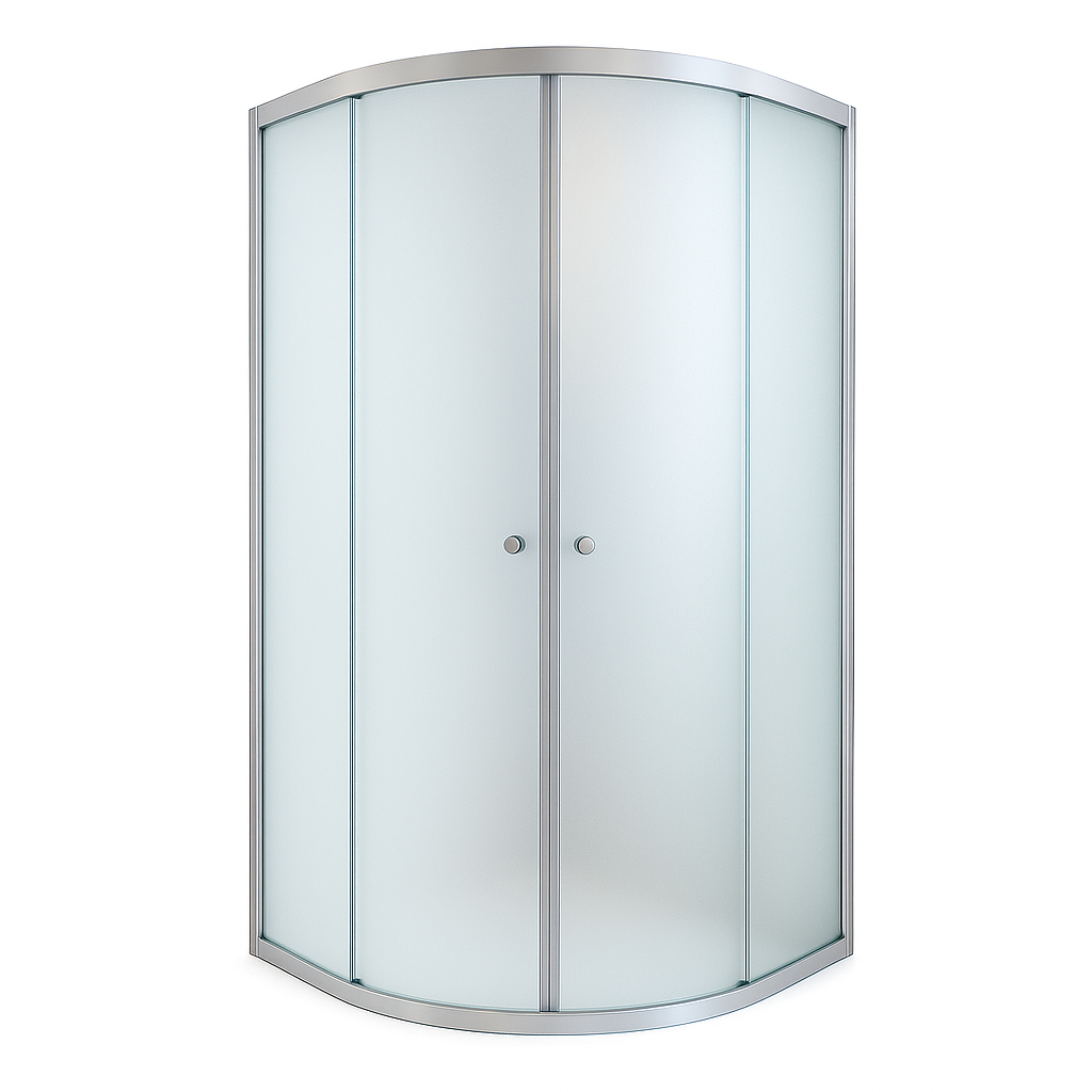 Душова кабіна Shower SHOWART TITAN 90х90х180 см без піддону матове скло розсувні двері