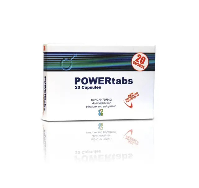 Капсули збуджуючі Viamax Power Tabs, 20 шт (упаковка) Viamax