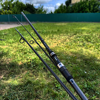 Карпове вудилище Fishing ROI Caiman Carp Rod 3.6м 3.50lbs 3-х секційна з високомодульного карбону