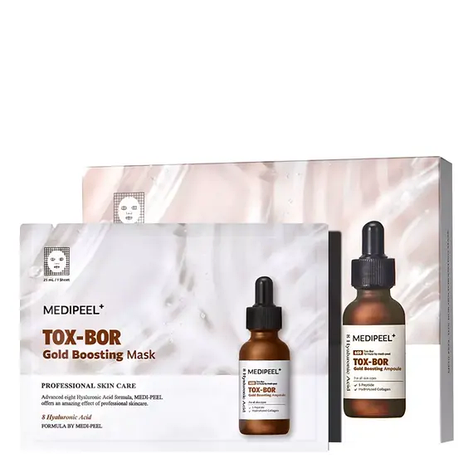 Поживна антивікова маска для обличчя з золотом та пептидами MEDI-PEEL Tox-Bor Gold Boosting (822007), фото 1
