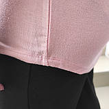 Футболка Amisu жіноча віскоза 46/48 пудрова, фото 8