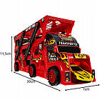 Набір TIR Kruzzel 22515 – вантажівка-лавета з 6 машинками, фото 4