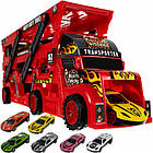 Набір TIR Kruzzel 22515 – вантажівка-лавета з 6 машинками, фото 2
