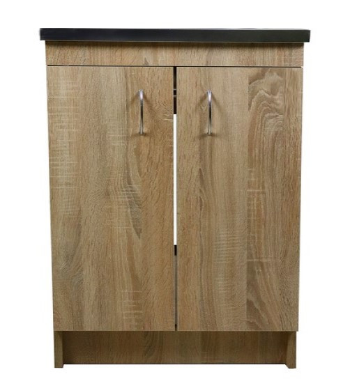 Тумба під мийку Дуб Сонома для накладної мийки 60×60, фото 1