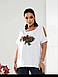 Футболка жіноча 2335яч р.48-58 New великого розміру, фото 3