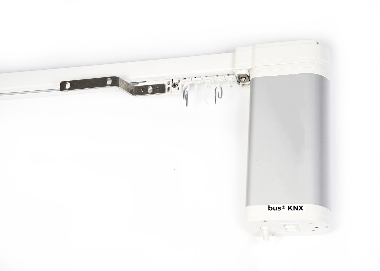 KNX Електрокарниз для штор АМ98 Універсальний, потужний, для важких штор, фото 1