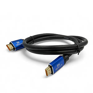 Кабель HDMI-HDMI v2.1 Real 8K (8K60Hz/4K120Hz/48Gbps) AtCom 88801 (1м)