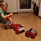 Набір пожежна бригада Kruzzel 24631 – 6-в-1 машинки для рятувальників, фото 9