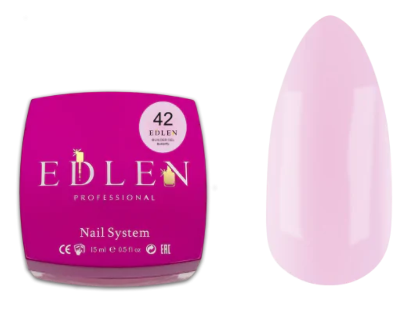 Гель моделюючий Edlen Builder Gel Butterfly №42 15 мл