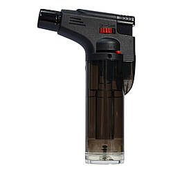 Пальник газовий кишеньковий/Тробо запальничка/Lighter прозорий (карамелька-2)