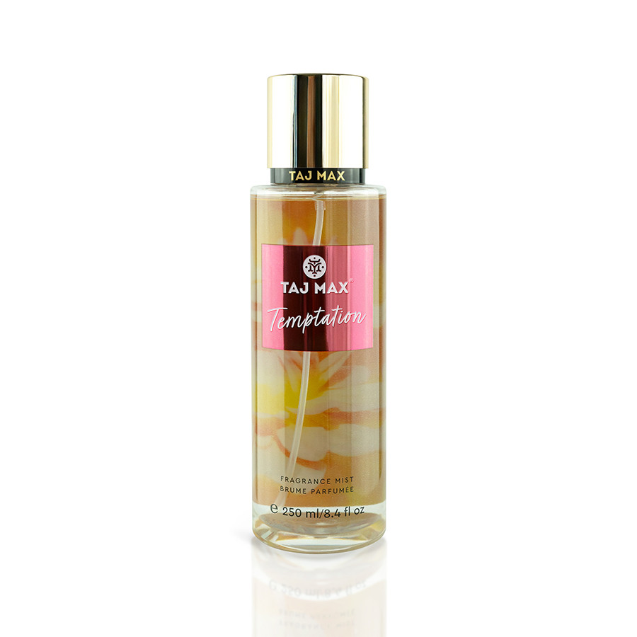 Аромаспрей для тіла "TEMPTATION" TAJ MAX 250 мл (аромат схожий на Victoria’s Secret TEMPTATION), фото 1