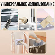 Електричний пароочисник 1200 Вт з 6 насадками та резервуаром для води 300 мл, фото 6