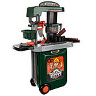 Дитяча майстерня Kruzzel 24648 – інструменти у валізі для маленьких майстрів, фото 4