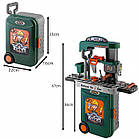 Дитяча майстерня Kruzzel 24648 – інструменти у валізі для маленьких майстрів, фото 2