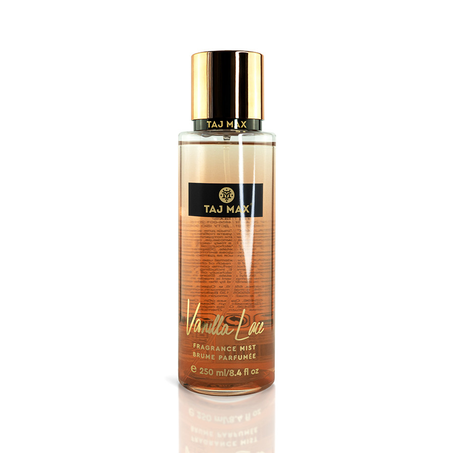 Аромаспрей для тіла "VANILLA LACE" TAJ MAX 250 мл (аромат схожий на Victoria’s Secret VANILLA LACE), фото 1