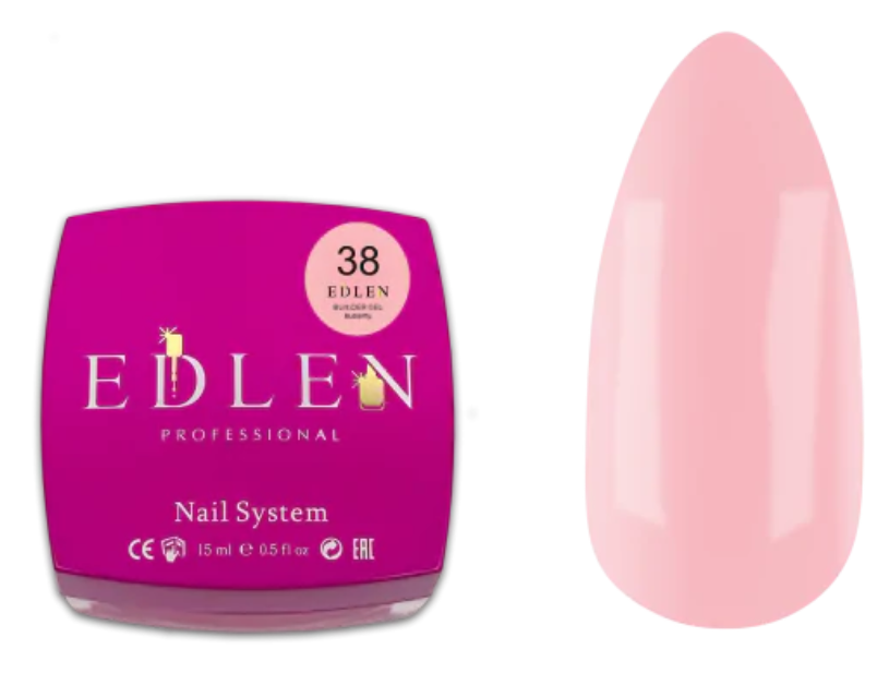 Гель моделюючий Edlen Builder Gel Butterfly №38 15 мл