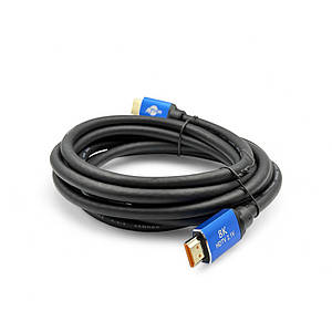Кабель HDMI-HDMI v2.1 Real 8K (8K60Hz/4K120Hz/48Gbps) AtCom 88801 (3м)