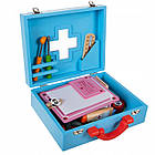 Дерев’яний набір Маленький лікар Kruzzel 19869 – медична іграшка для дітей, фото 3