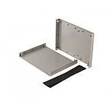 Пластиковий корпус Gainta G747 225×165×40 мм, ABS UL94HB, IP54, світло-сірий, фото 2