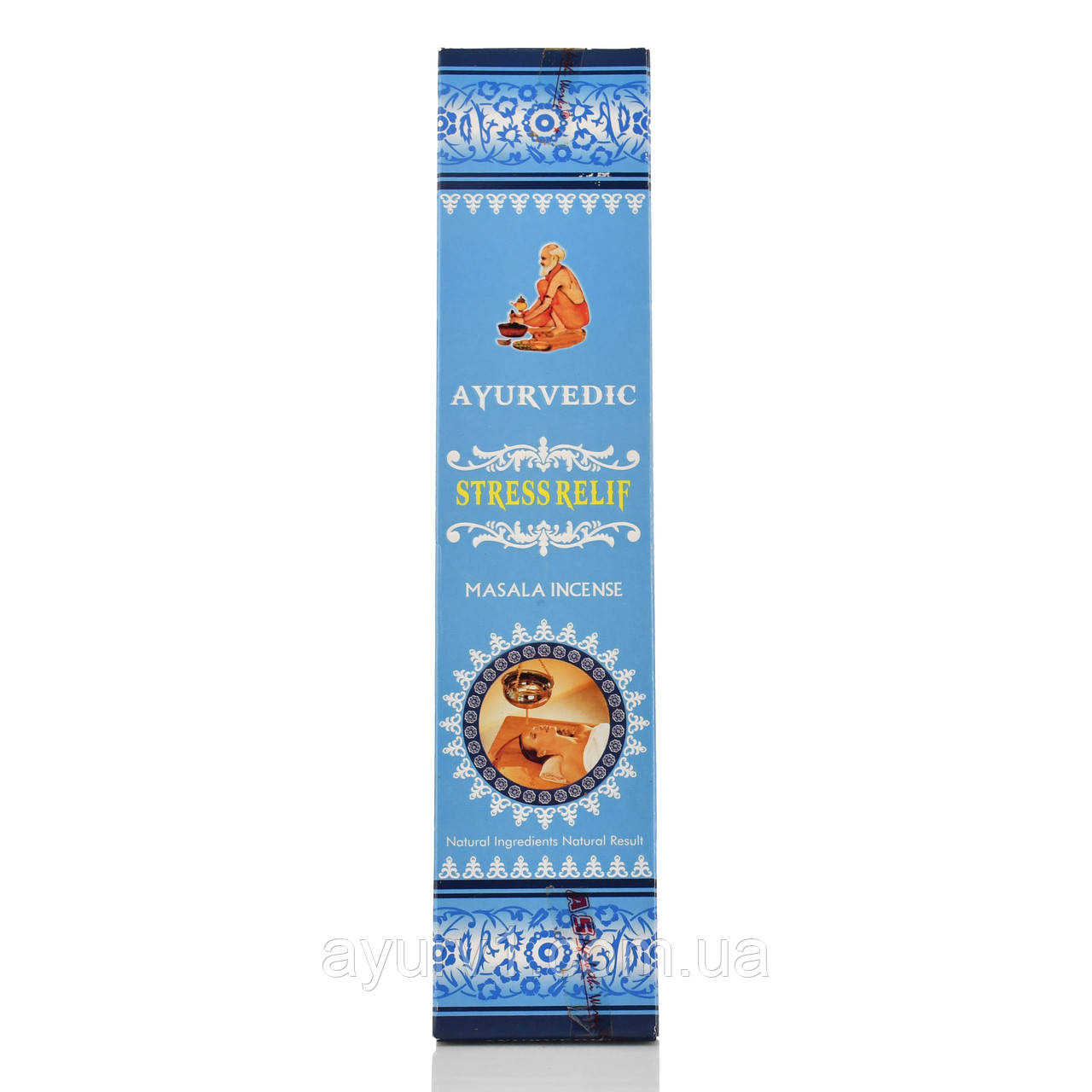 Ароматичні палички, аромапалочки Аюрведик, Ayurvedic Stress Relif, 15 гр