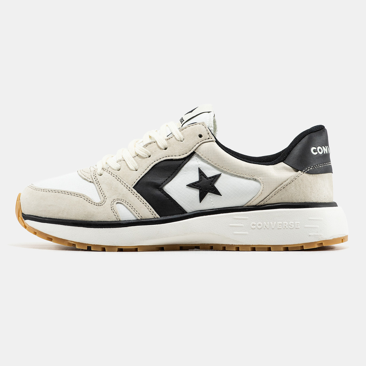 Кросівки Converse Omni Trainer White Beige Black | Практичні та міцні з амортизацією