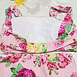Роздільний купальник. Рожева півонія. Є великі розміри., фото 9