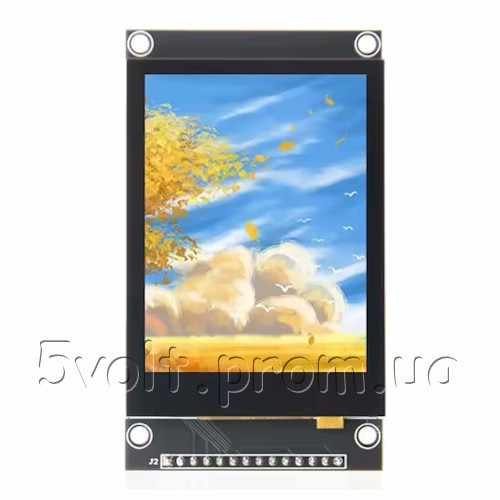 Дисплей IPS 2.8 320х240 драйвер ILI9341V ємнісний сенсор FT6336, фото 1