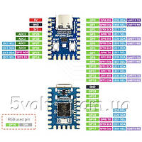 Плата розробника Raspberry Pi Pico RP2040-Zero 2MB, фото 3