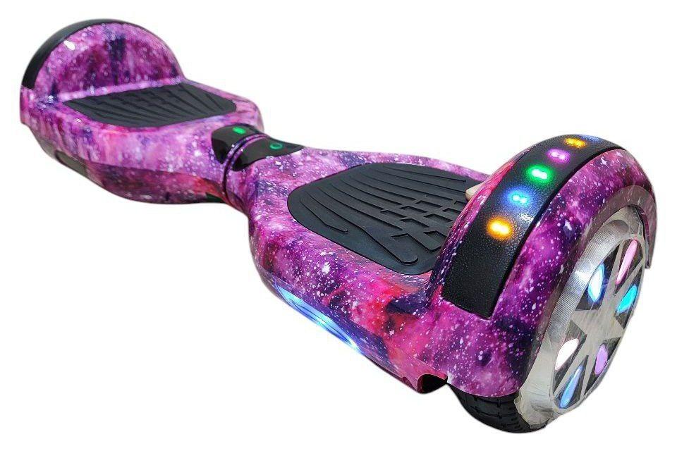 Гіроборд Smart Balance Wheel 6.5 Фіолетовий космос новинка 2025 року, фото 1