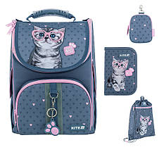 Шкільний набір Kite SET_SP25-501S Studio Pets — рюкзак + пенал + сумка для взуття+ гаманець