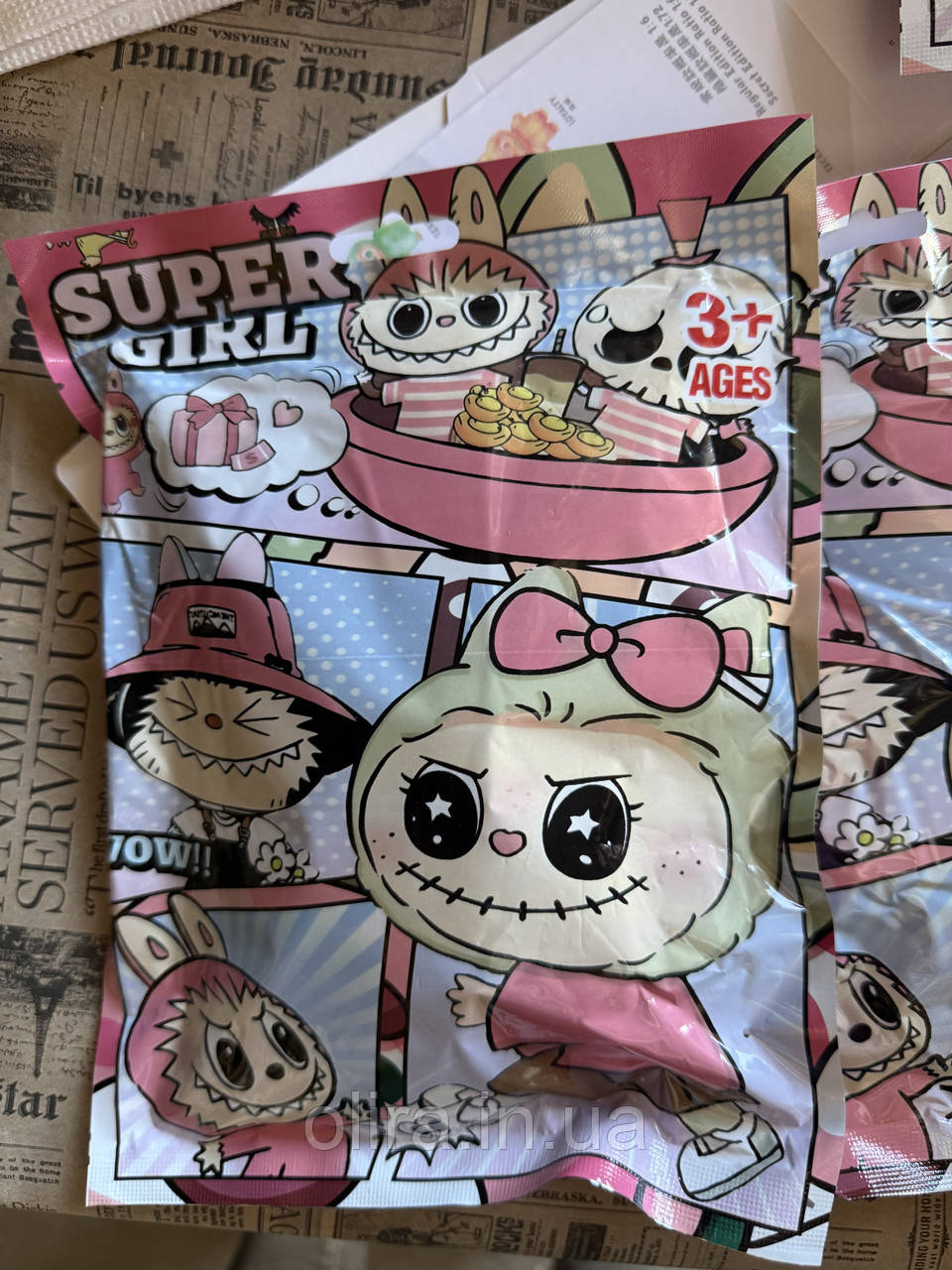 Лабубу іграшка сюрприз labubu, фото 1