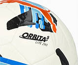 М`яч футбольний Puma Orbita 5 Fusion Lite 290 білий, синій Уні (розмір 5) 084333-01-01, фото 3