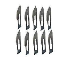 Набір змінних лез для брелка універсального ножа - скальпеля - 10 шт.