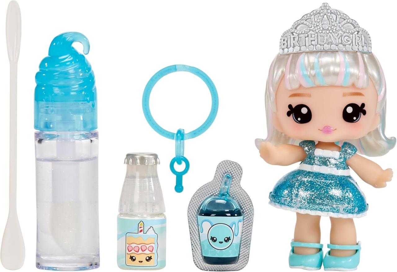 Лялька з блиском для губ Yummiland Lipgloss Doll- Callie Birthday Cake