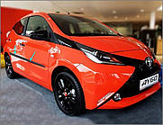 Молдинги на двері для Toyota Aygo II 5-дверн. 2014+