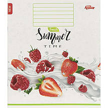 Зошит 36 арк. клітинка "МРІЇ" / Фрукти - Summer Time, фото 2