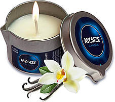 Свічка для масажу з низькою температурою плавлення My.Size Vanilla, 40 мл Німеччина