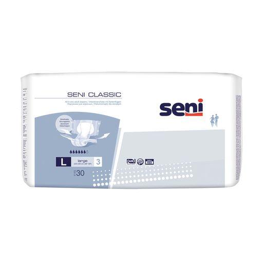 Підгузки для дорослих Seni Classiс Large 100-135 см 30 шт 6 кап